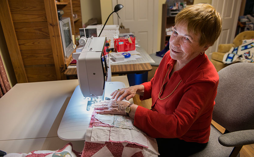 Quilter Designs a Plan for the MGH Fund