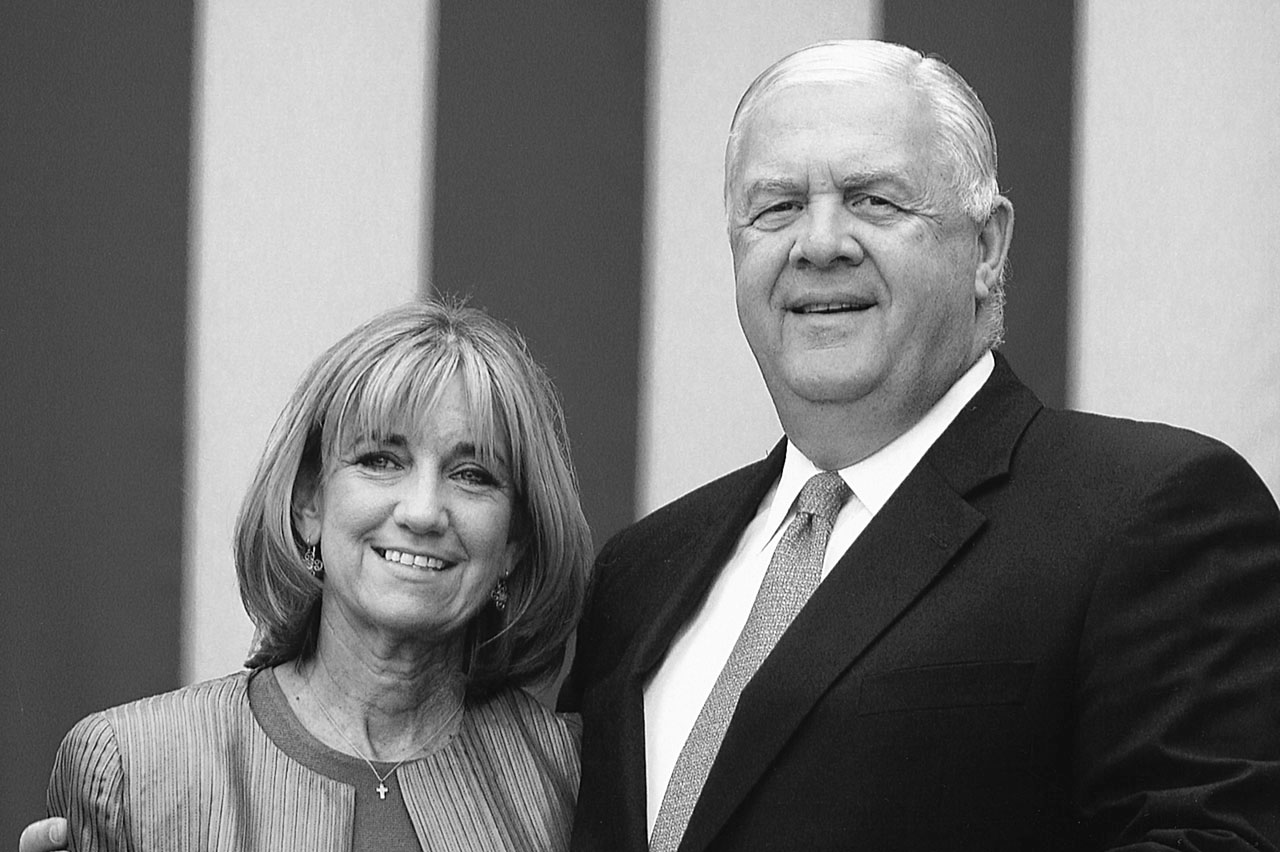 The one hundred honoree: Nancy  and Richard Kelleher