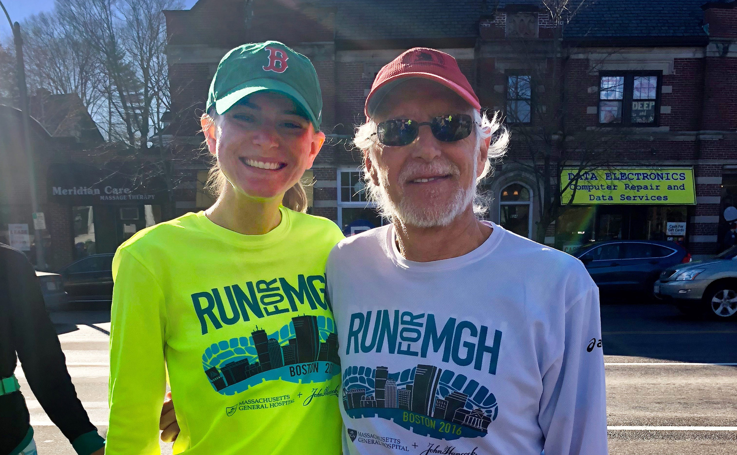 Former Patient Runs Boston Marathon for Mass General