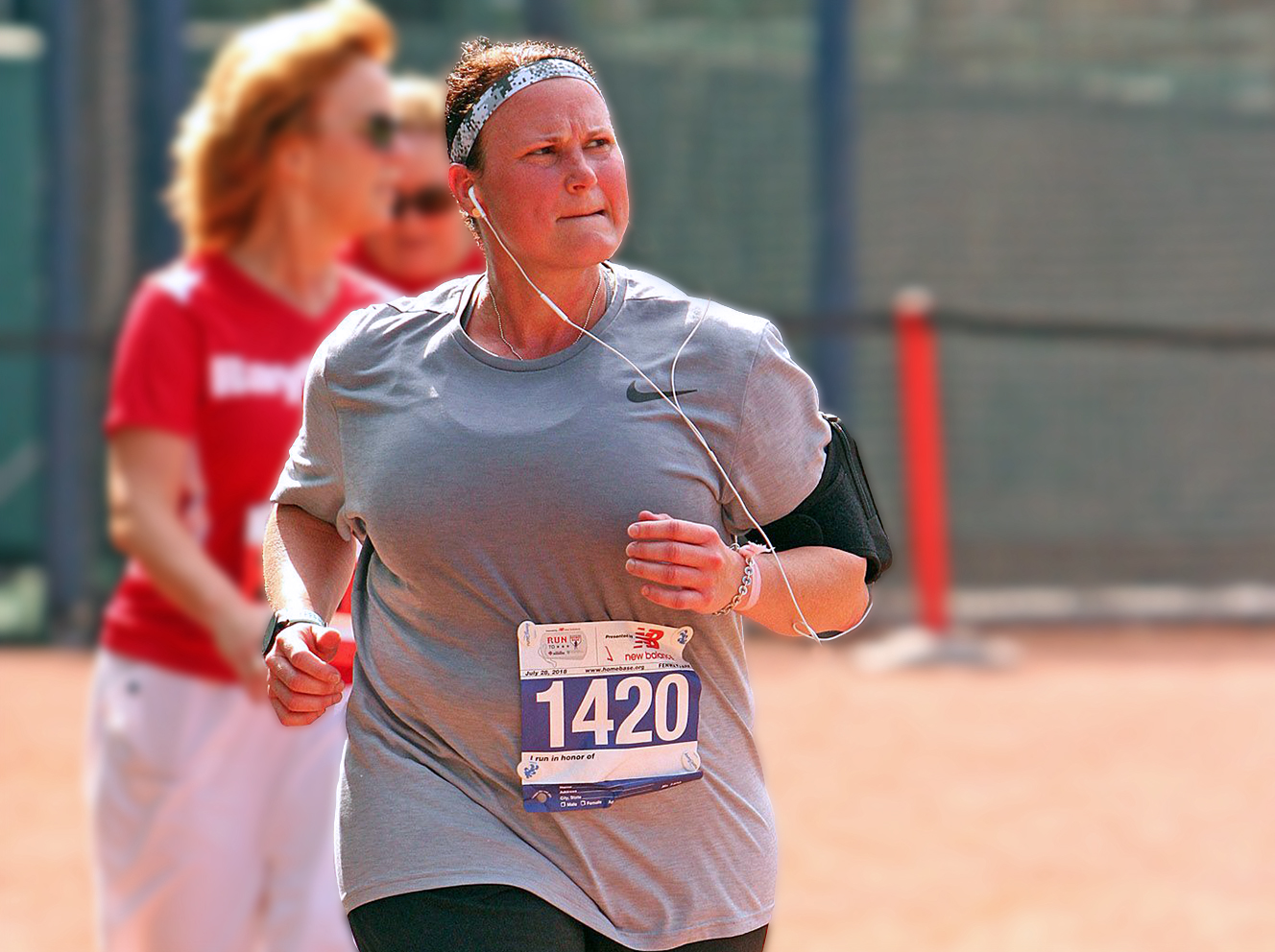 Sister of Fallen Veteran Runs Boston Marathon in His Honor